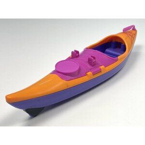 2013 MATTEL Barbie Replacement Canoe KAYAK Adventures Orange Purple 12" CBN45